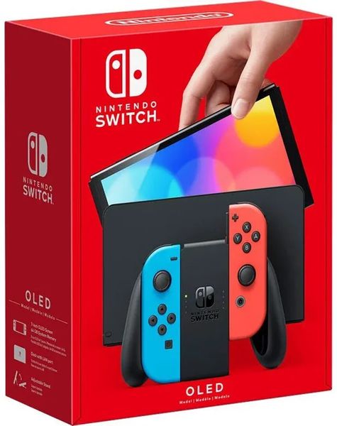 Ігрова консоль Nintendo Switch OLED (червоний та синій) 045496453442 фото