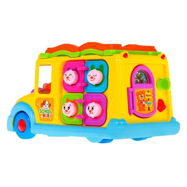 Музична розвивальна іграшка Hola Toys Шкільний автобус (796) 796 фото