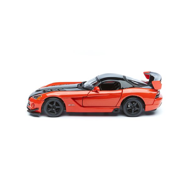 Автомодель - DODGE VIPER SRT10 ACR (ассорті помаранч-чорн металік, червоно-чорн металік, 1:24) 18-22114 фото