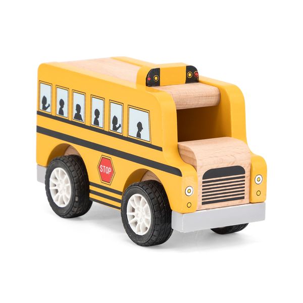 Деревянная машинка Viga Toys Школьный автобус (44514) 44514 фото