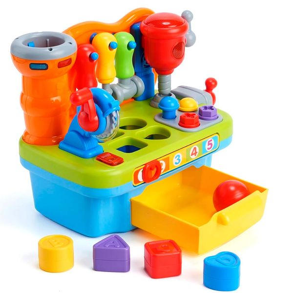 Музичний ігровий набір Hola Toys Столик з інструментами (907) 907 фото