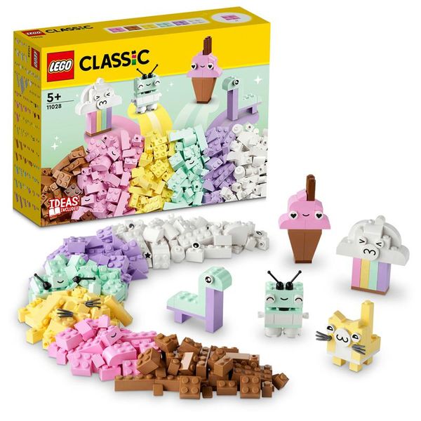 Конструктор LEGO Classic Творческое пастельное веселье (11028) 11028 фото