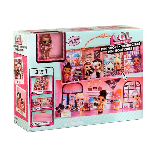 Ігровий набір з лялькою L.O.L. SURPRISE! - МАЛЕНЬКІ КРАМНИЧКИ 3-в-1 (ексклюзивна лялька в компл.) (576297) 576297 фото