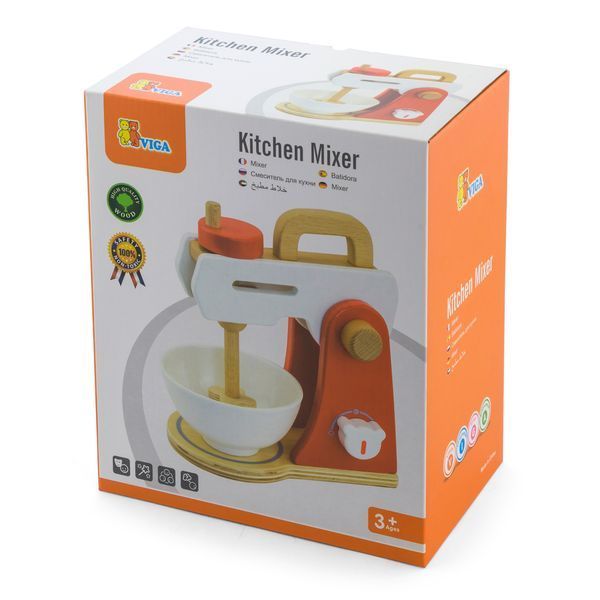 Игрушечный миксер Viga Toys из дерева (50235FSC) 50235FSC фото