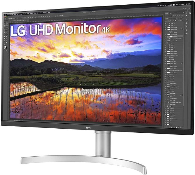 Монитор LG 31.5" 32UN650-W 2x HDMI, DP, MM, IPS, 3840x2160, DCI-P3 95%, FreeSync, HDR10 32UN650-W фото