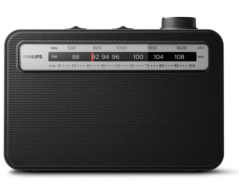 Портативне радіо Philips TAR2506 FM/MW, mono 300 mW, AUX 3.5mm, 2хLR20 TAR2506/12 - Уцінка TAR2506/12 фото
