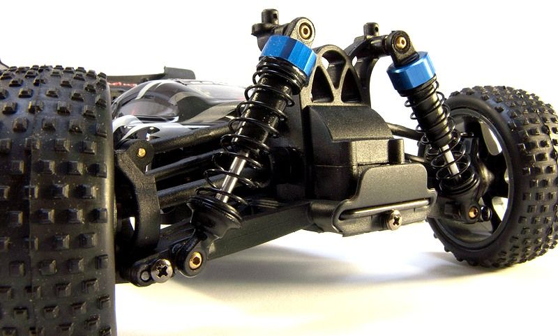 Радіокерована модель Баггі 1:18 Himoto Spino E18XBL Brushless (чорний) (E18XBLb) E18XBLb фото