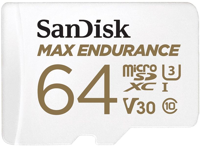 Карта пам'яті SanDisk microSD 64GB C10 UHS-I U3 V30 R100/W40MB/s Max Endurance (SDSQQVR-064G-GN6IA) SDSQQVR-064G-GN6IA фото
