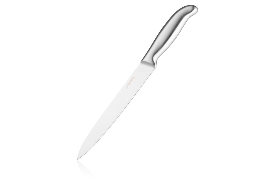 Кухонный нож слайсерный Ardesto Gemini 20,3 см, нерж. (AR2136SS) AR2136SS фото