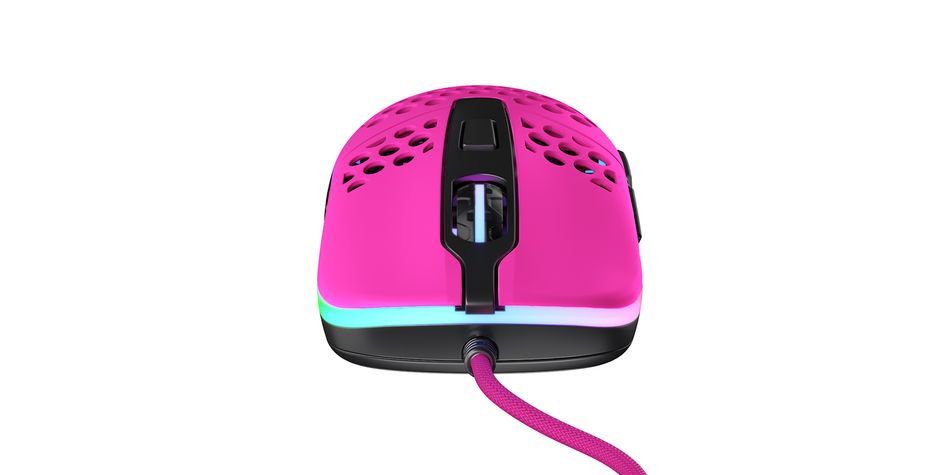 Миша Xtrfy M42, USB-A, RGB, Рожевий (XG-M42-RGB-PINK) XG-M42-RGB-PINK фото