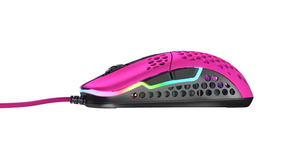 Миша Xtrfy M42, USB-A, RGB, Рожевий (XG-M42-RGB-PINK) XG-M42-RGB-PINK фото