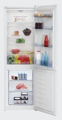 Холодильник Beko с нижн. мороз., 186x60x67, холод.отд.-215л, мороз.отд.-109л, 2дв., А++, NF, белый RCNA366K30W - Уцінка RCSA270K20W фото