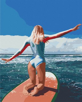 Картина по номерам Art Craft "Серфинг на Бали" 40х50 см (10261-AC) 10261-AC фото