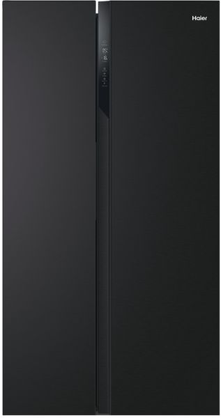 Холодильник Haier SBS, 177.5x91х64.7, холод.відд.-337л, мороз.відд.-177л, 2дв., А++, NF, інв., дисплей, чорний (HSR3918ENPB) HSR3918ENPB фото