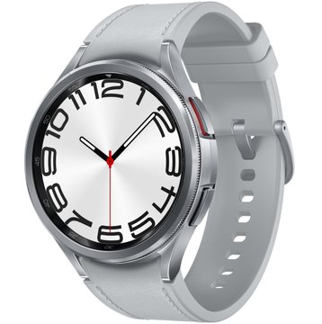 Смарт-годинник Samsung Galaxy Watch 6 Classic 47mm (R960) 1.47", 480x480, sAMOLED, BT 5.3, NFC, 2/16GB, сріблястий SM-R960NZSASEK фото