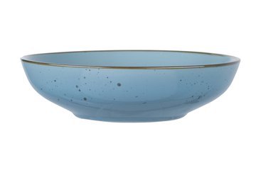 Тарілка супова Ardesto Bagheria, 20 см, Misty blue, кераміка (AR2920BGC) AR2920BGC фото