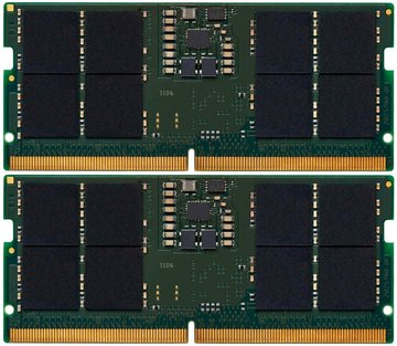 Пам'ять ноутбука Kingston DDR5 32GB KIT (16GBx2) 5200 KVR52S42BS8K2-32 фото