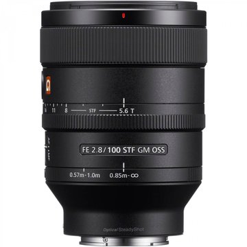 Об'єктив Sony 100mm, f/2.8 STF GM OSS для камер NEX FF SEL100F28GM.SYX фото