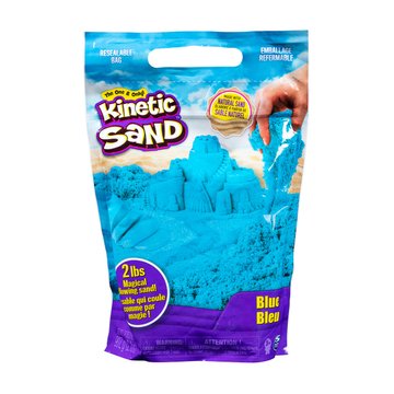 Песок для детского творчества - KINETIC SAND COLOUR (синий, 907 g) 71453B 71453P фото