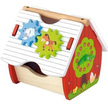 Дерев'яний сортер Viga Toys Веселий будиночок (50533) 50533 фото
