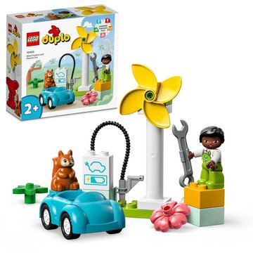 Конструктор LEGO DUPLO Town Вітрова турбіна та електромобіль 10985 10985 фото