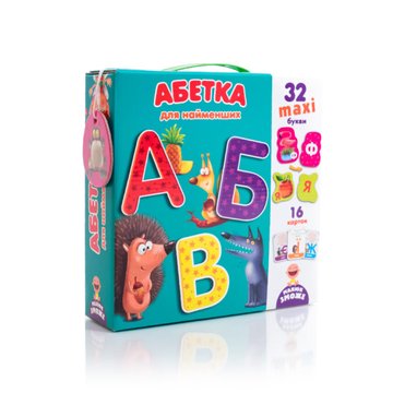 Дитяча настільна гра "Азбука" для самих маленьких (VT2911-10) VT2911-10 фото