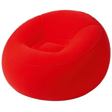 Надувное кресло BW 75052 велюровое (75052(Red)) 75052(Red) фото