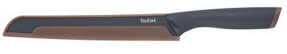 Кухонний ніж для хліба Tefal Fresh Kitchen, довжина леза 20 см, нерж.сталь, чохол (K1221805) K1221805 фото