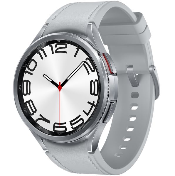 Смарт-часы Samsung Galaxy Watch 6 Classic 47mm (R960) 1.47", 480x480, sAMOLED, BT 5.3, NFC, 2/16GB, серебристый SM-R960NZSASEK фото