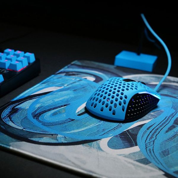 Ігрова поверхня Xtrfy GP4 Street Blue L (460 x 400 x 4мм), Синій (XG-GP4-L-BLUE) XG-GP4-L-BLUE фото