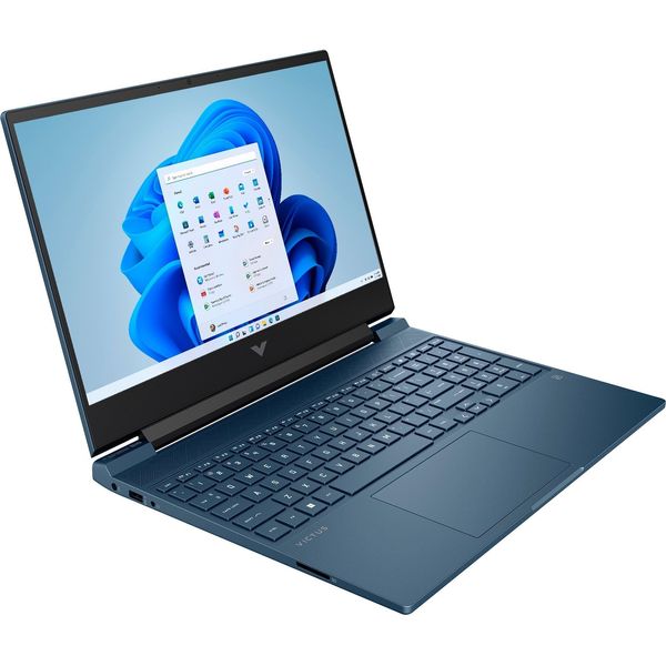 Ноутбук HP Victus 15-fb0007ua 15.6" FHD IPS AG, AMD R5-5600H, 16GB, F512GB, NVD3050Ti-4, DOS, синій (6G6W5EA) 6G6W5EA фото