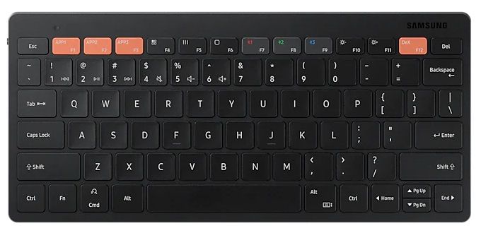 Беспроводная клавиатура Samsung Smart Keyboard Trio 500 Black (EJ-B3400BBRGRU) EJ-B3400BBRGRU фото