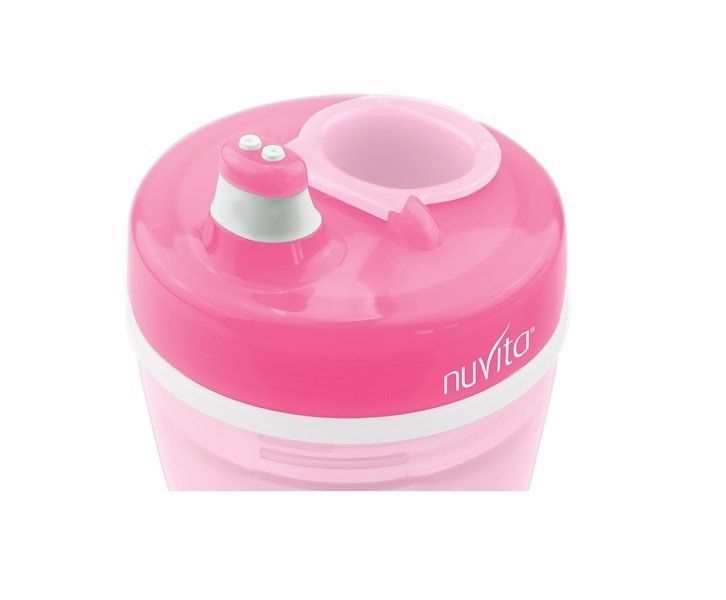 Поильник непроливайка 12м+ 200мл Nuvita (NV1433Pink) NV1433Blue фото