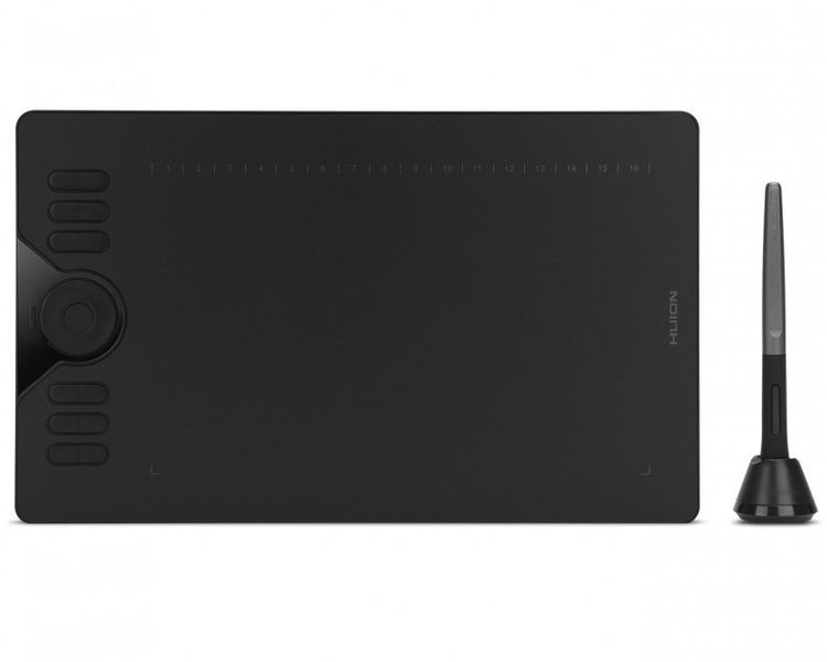 Графічний планшет Huion 10"x6.25" HS610 Micro USB,чорний HS610_HUION фото
