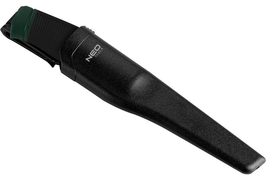 Ніж універсальний Neo Tools, 215мм, лезо 95мм, рукоятка двокомпонентна, чохол (63-105) 63-105 фото