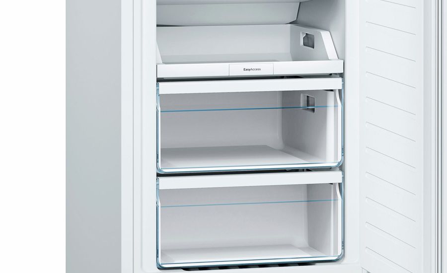 Холодильник Bosch с нижн. мороз., 186x60x66, холод.отд.-215л, мороз.отд.-87л, 2дв., А++, NF, нерж KGN36NL306 (KGN36NW306) KGN36NW306 фото