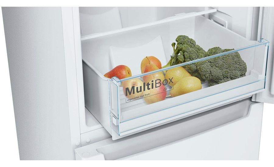 Холодильник Bosch з нижн. мороз., 186x60x66, xолод.відд.-215л, мороз.відд.-87л, 2дв., А++, NF, білий (KGN36NW306) KGN36NW306 фото