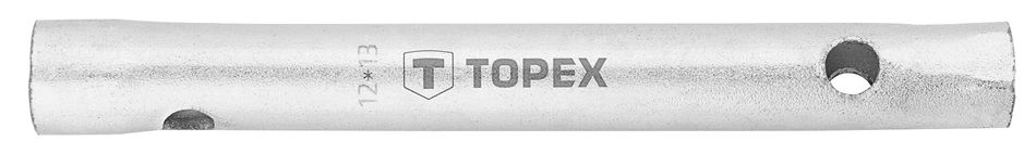 Ключ торцевий TOPEX, трубчастий, двосторонній, 12х13 мм, 130 мм (35D933) 35D933 фото