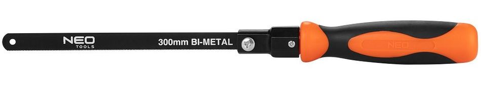 Ножівка по металу NEO, тримач полотна, 300 мм, двокомпонентна ручка (43-320) 43-320 фото