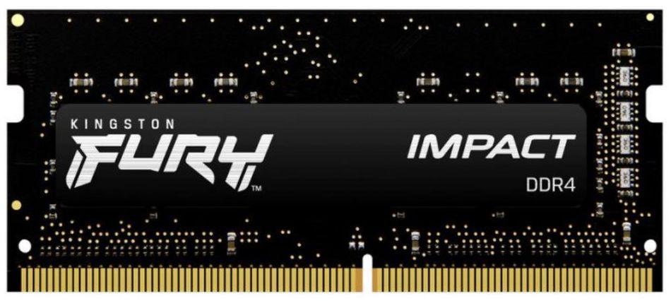 Пам'ять ноутбука Kingston DDR4 16GB 2666 FURY Impact (KF426S15IB1/16) KF426S15IB1/16 фото