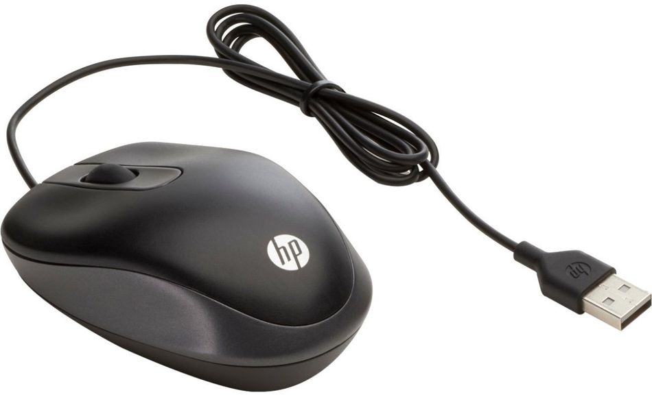 Миша HP Travel Mouse USB Black (G1K28AA) G1K28AA фото