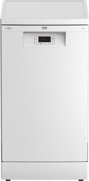 Посудомийна машина Beko, 10компл., A++, 45см, дисплей, білий BDFS15020W фото