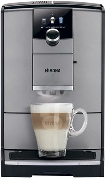 Кофемашина NIVONA CafeRomatica, 2.2л, зерно+молотая, автомат.капуч, авторецептов-7, серебристый (NICR795) NICR795 фото