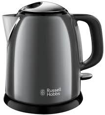 Электрочайник Russell Hobbs Colours Plus Mini, 1л, металл, серый (24993-70) 24993-70 фото