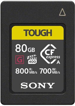 Карта пам'яті Sony CFexpress Type A 80GB R800/W700MB/s Tough (CEAG80T.SYM) CEAG80T.SYM фото