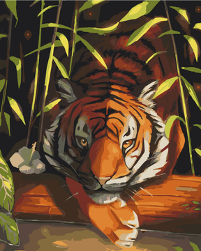 Картина по номерам. Art Craft "Бенгальский тигр" 40*50 см (11618-AC) 11618-AC фото