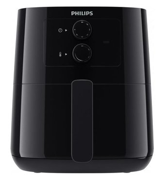 Мультипечь PHILIPS Essential, 1400Вт, чаша-0,8л, механическое управление, пластик, черный - Уцінка HD9200/90 фото