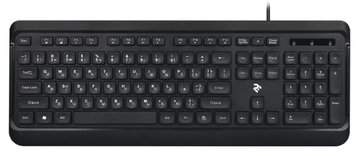 Клавіатура 2E KS120 White backlight USB Black 2E-KS120UB - Уцінка 2E-KS120UB фото