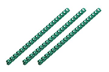 Пластиковые пружины для биндера 2E, 22мм, зеленые, 50шт. 2E-PL22-50GR фото