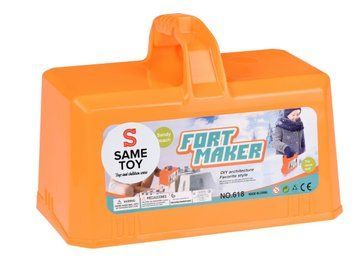 Ігровий набір Same Toy 2 в 1 Помаранчевий Fort Maker 618Ut-2 - Уцінка 618Ut-2 фото